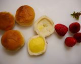 簡単！いちご薄皮クリームパン作り方1写真