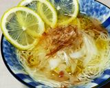 冷や汁風レモン玉ねぎスープご飯作り方4写真
