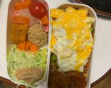 全てレンジオイデミソース味オムライス弁当作り方17写真