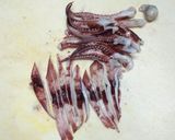 イカ下足の香味野菜ポン酢作り方3写真
