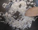 春菊と水菜の佃煮風、アレンジ自由作り方3写真