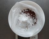 米粉で作る☆ざくざくナッツチョコクッキー作り方1写真