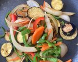 ごま油香る☆なすの牡蠣ソース炒め作り方1写真