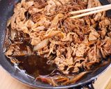 豚バラ糸こんにゃくの♪甘辛しぐれ煮😋🍚作り方5写真