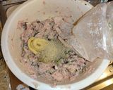 椎茸入りふわふわ豆腐豚つくね作り方4写真