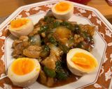 鶏もも肉とピーマンのチーズ照り焼き炒め作り方5写真