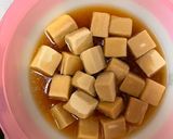 レンジで簡単！高野豆腐の含め煮作り方1写真