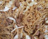 美味しすぎる♪謎肉たっぷり焼きそば作り方11写真
