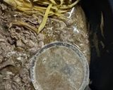 黄金比で絶品！牛肉とささがきごぼうの甘辛丼作り方4写真