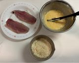揚げない。アジのパン粉焼き作り方1写真