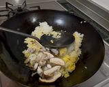 バター香るきのこ炒飯作り方3写真