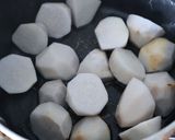 里芋のたらこバター和え作り方4写真