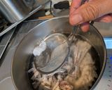 鯵アラをじっくり煮込んで激うま味噌汁作り方4写真