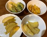 皮付き厚めフライドポテト作り方6写真