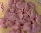 鶏むね肉とちんげん菜のとろっと炒め作り方2写真