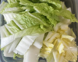 鍋で余った白菜で、白菜とツナの和風サラダ作り方2写真