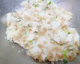 簡単ヘルシーおやつ♡大豆ミートで大根餅作り方2写真