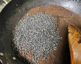 コーヒーの搾りかすと胡麻のクッキー作り方2写真