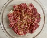 ワンボウルレンジ、牛丼作り方5写真