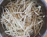 豚肉と根菜の中華風きんぴら作り方1写真