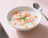 エビと野菜のお粥作り方3写真