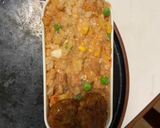 レンジ簡単シーフード風味タコス味炒飯弁当作り方15写真