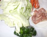 キャベツ鶏肉カレー粉炒め♪簡単レシピ作り方1写真
