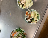 肉無豆腐中華風コク旨梅ウスター味野菜炒め作り方13写真