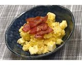 カリカリベーコンとチーズのポテサラ★動画作り方19写真