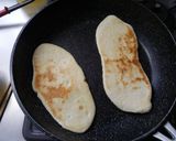 不器用フライパンでナン（ヨーグルトなし）作り方4写真