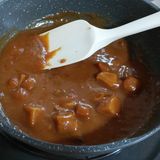 😊リメイク🍅★トマトと半熟卵のカレードリア★作り方2写真