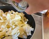 5分で煮物風キャベツの炒め物作り方2写真