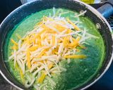 ほうれん草ミルクチーズソースの旨味パスタ作り方10写真