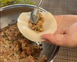 千切大根で旨み吸い込むジューシー餃子作り方3写真