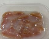 鶏胸肉と野菜の梅肉卵サラダ添え作り方1写真