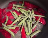 ビーツと野菜と油揚げの甘辛炒め作り方2写真