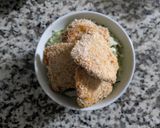 ✿ノンフライ✿鶏胸肉の味噌マヨ丼作り方3写真