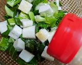 ★レンジでチンゲン菜とはんぺんの中華炒め作り方2写真