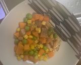 レンジ簡単中華風ロコモコ味炒飯弁当作り方4写真