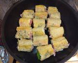 味染み染み豚バラ紫蘇チーお揚げ巻き作り方6写真