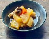 牛すじと大根の煮物作り方5写真