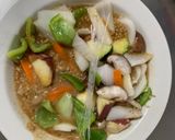お一人様洋風中華丼味根菜たっぷり野菜炒め作り方16写真