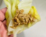 スイートキャベツ③ 肉味噌巻き 激ウマ作り方6写真