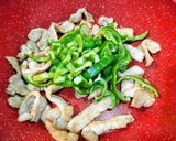 簡単美味しい!豚ロース肉とピーマンの簡単炒め作り方4写真