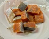 さっぱりと美味しい！揚げ鮭の香味だれ！作り方1写真