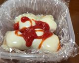 冷凍肉団子で作るチーズでハンバーグ作り方5写真