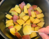 【弁当にも】さつまいも煮/作り置き/冷凍作り方4写真