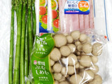 うちの味☆旬のアスパラ♬レンジでバタポン