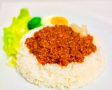 市販ルゥで簡単コク旨キーマ˃ ᵕ ˂作り方10写真