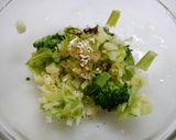 再現！ローソン☆ペペロンチーノ風サラダ作り方3写真